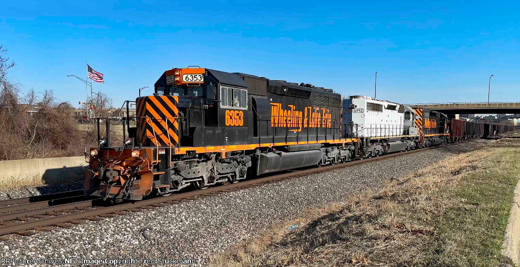 WE 6353 leads Z641-18.